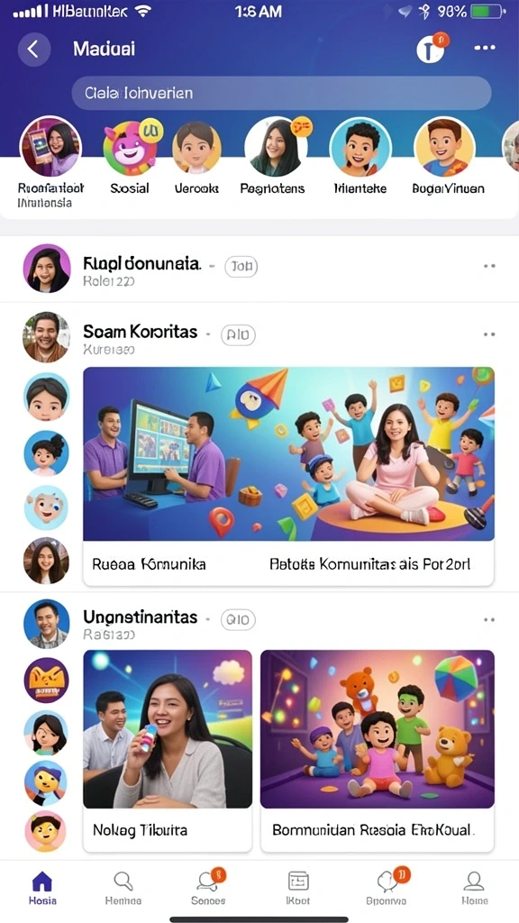 Screenshot neoparty nomor 1